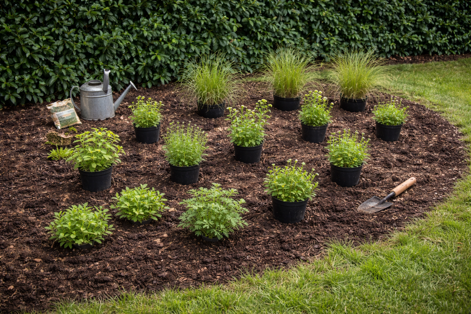 Egy évelő ágyás kialakítása több évre szól.