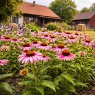 Az Echinacea purpurea MIX CS14 azaz a Kasvirág napos helyen érzi magát a legjobban .