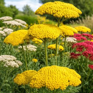 A napos helyre való növények jól tűrik az erős napsütést.