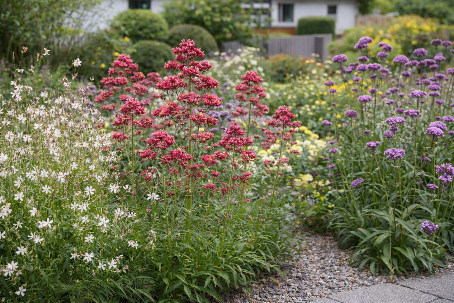 A hosszú virágzású évelők.