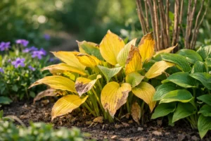 Miért sárgulnak az évelők levelei tavasszal?