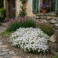 Phlox subulata Amazing Grace CS9 - Fehér árlevelű lángvirág