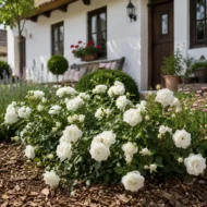 Rosa Sea Foam - Fehér talajtakaró rózsa